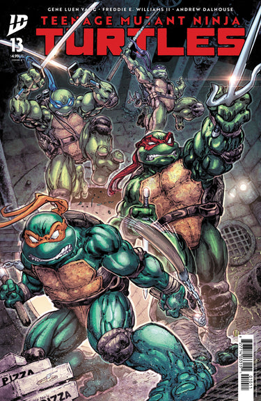 Teenage Mutant Ninja Turtles #13 Cvr A Williams Ii - State of Comics