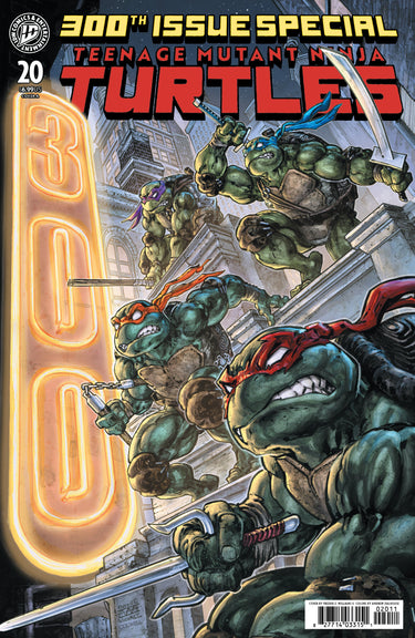 Teenage Mutant Ninja Turtles #20 300th Issue Special Cvr A Williams II