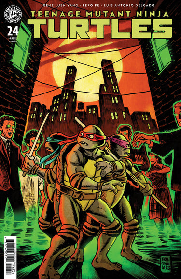 Teenage Mutant Ninja Turtles #24 Variant D Francavilla