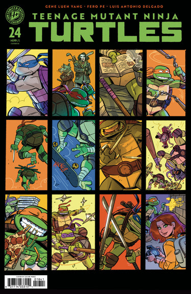 Teenage Mutant Ninja Turtles #24 Variant RI 1:25 Perez
