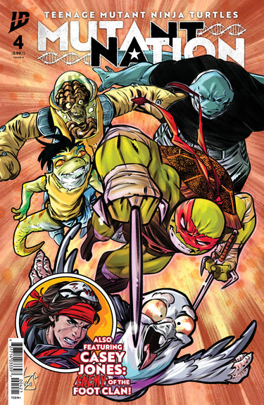 Teenage Mutant Ninja Turtles Mutant Nation #4 Cvr B Federici