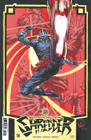 Teenage Mutant Ninja Turtles Shredder #14 Variant B Rudy