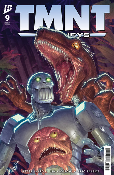 IDW Publishing Teenage Mutant Ninja Turtles Journeys comic book issue #9 cover B, featuring TMNT characters and artwork.