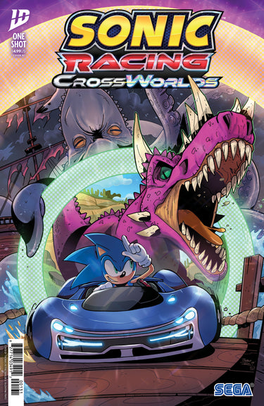 Sonic The Hedgehog Sonic Racing Crossworlds Cvr Ri 10 Rothlisberger