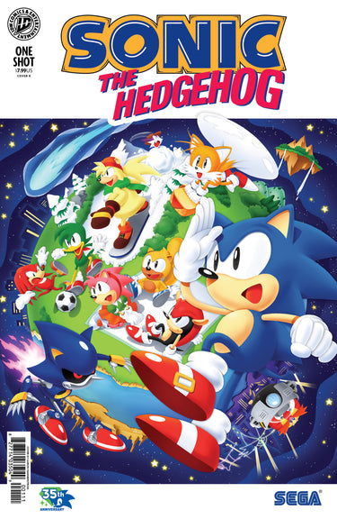 Sonic the Hedgehog 35th Anniversary Special Variant B Hammerstrom