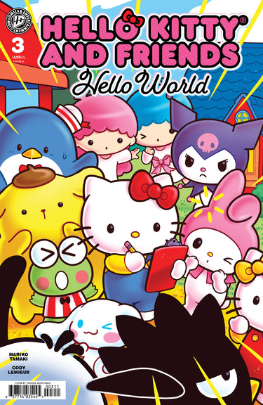 Hello Kitty and Friends Hello World! #3 Cvr A Ganucheau
