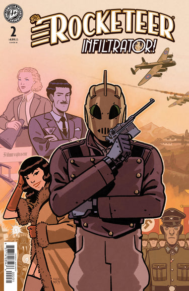 The Rocketeer Infiltrator! #2 Variant RI 1:10 Nieto