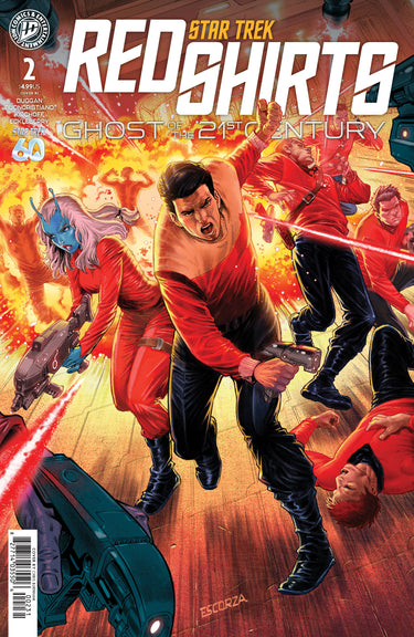 Star Trek Red Shirts-Ghost of the 21st Century #2 Variant RI 1:10 Escorza Brothers