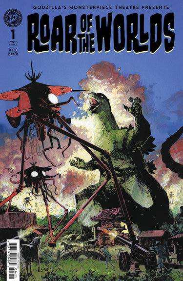 Godzilla's Monsterpiece Theatre Presents Roar of the Worlds Variant B Baker