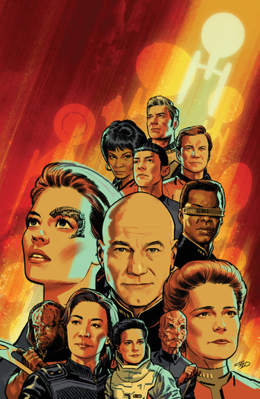 Star Trek 60th Anniversary Special Variant RI 1:25 Cho Full Art