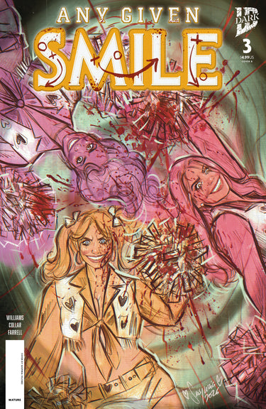 Pre-order comic book "Smile: Any Given Smile #3" Variant B cover by Vilchez, published by IDW Publishing.