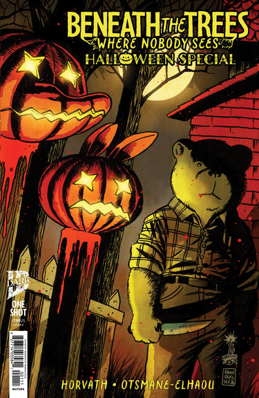 Beneath the Trees Where Nobody Sees Halloween Special Variant E Francavilla IDW Goes Dark Variant