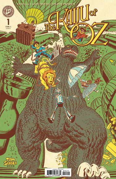 Godzilla’s Monsterpiece Theatre Presents the Kaiju of Oz Cvr A Scioli