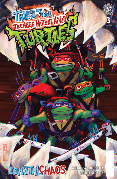 Tales of the Teenage Mutant Ninja Turtles Coastal Chaos #3 Variant B Nerfalice