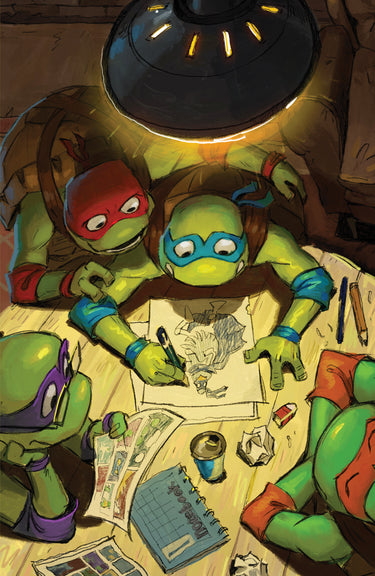 Tales of the Teenage Mutant Ninja Turtles Coastal Chaos #3 Variant RI 1:10 Chalky Wong Hobby Set Full Art