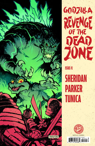 Godzilla Revenge of the Deadzone Kai-Sei Era #1 Variant B Catalan Homage Cover