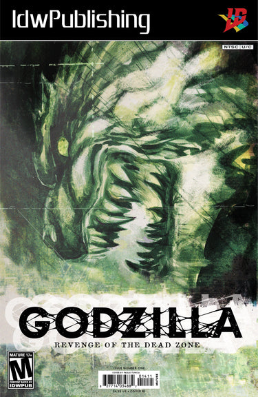 Godzilla Revenge of the Deadzone Kai-Sei Era #1 Variant RI 10 Tunica Videogame Homage Variant
