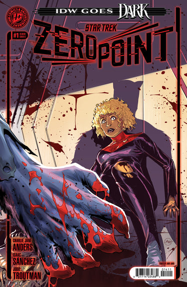 Star Trek Zero Point #1 Variant D Jaro IDW Goes Dark Variant