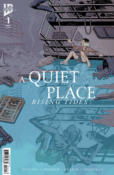 A Quiet Place Rising Tides #1 Variant RI 1:10 Zawadzki