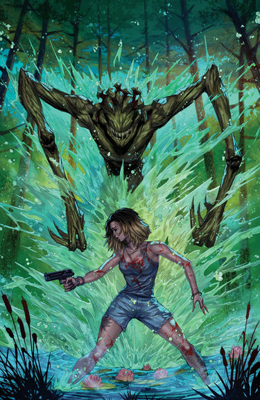 A Quiet Place Rising Tides #1 Variant RI 1:25 Kirkham Full Art