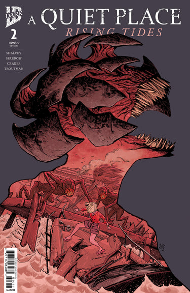 A Quiet Place: Rising Tides #2 Variant RI 1:10 Fiumara cover by Max Fiumara