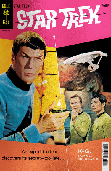 Star Trek Gold Key Era #1 Variant B foil comic book by IDW Publishing