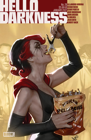 Hello Darkness #29 A Main dressed variant comic cover by Random House Worlds