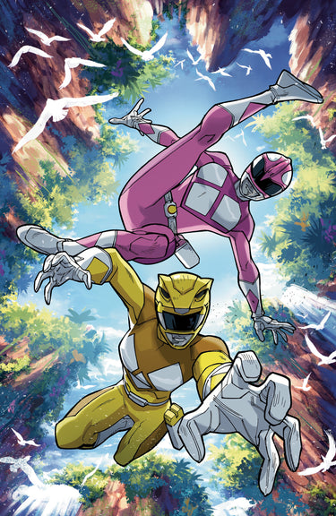 Mighty Morphin Power Rangers 2026 #3 Cvr E Foil Variant Full Art Foil Balám