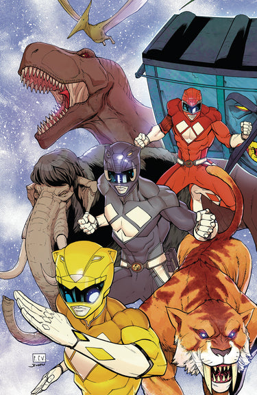 Mighty Morphin Power Rangers 2026 #6 Cvr F 1:10 Incv Foil Variant Full Art Foil Sevy