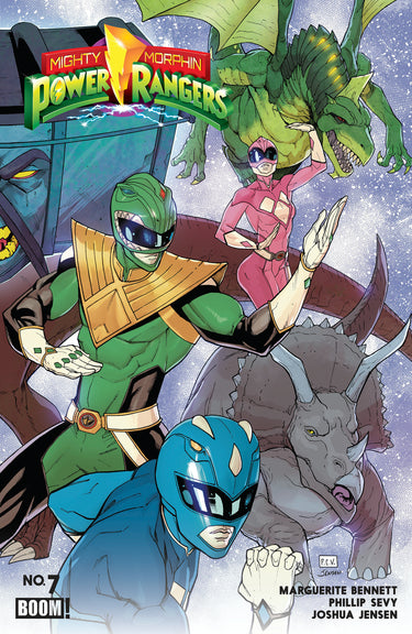 Mighty Morphin Power Rangers (2026) #7 Cvr B Variant (Dressed, Sevy)
