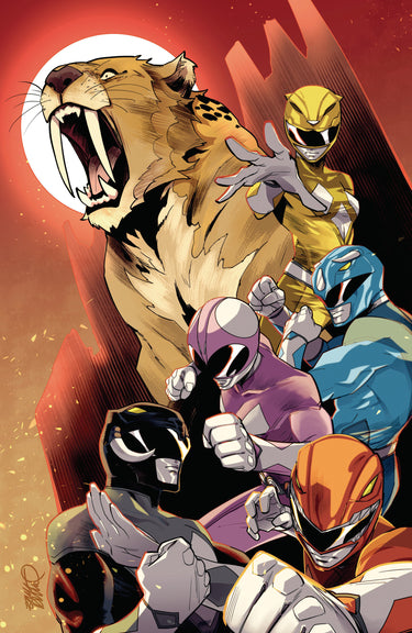 Mighty Morphin Power Rangers 2026 #7 Cvr G Full Art D'Urso RI 1:20 Variant cover by Erica D'Urso