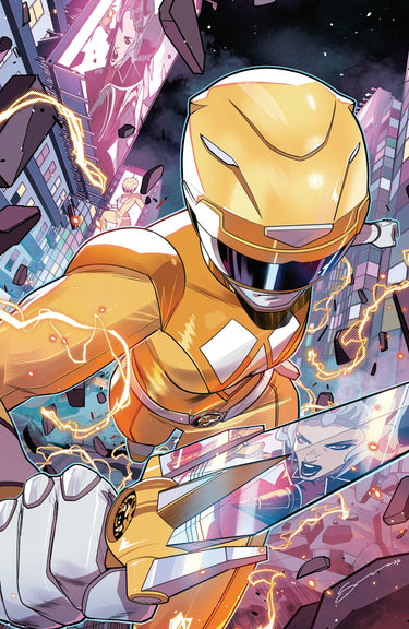Mighty Morphin Power Rangers 2026 #7 Cvr I Full Art Sorressa RI 1:40 Variant cover by Federico Sorressa