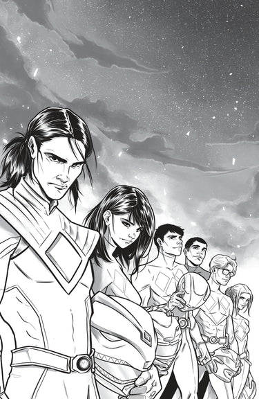 Mighty Morphin Power Rangers (2026) #8 H RI 1:25 incentive variant full art comic by Di Gianfelice