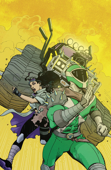 Power Rangers Unlimited #4 Cvr E 1:10 Incv Foil Variant Full Art Foil Hamner