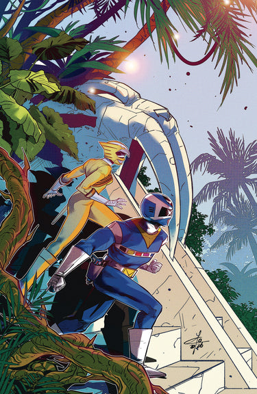 Power Rangers Unlimited #5 Cvr E 1:10 Incv Foil Variant Full Art Foil Carlini