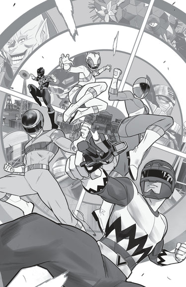 Power Rangers Unlimited #7 J Unlimited Variant full-art comic cover featuring Sorressa by Random House Worlds