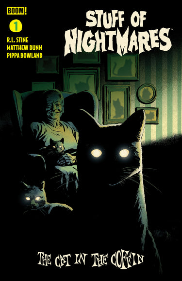 Stuff of Nightmares the Cat in the Coffin #1 Cvr C Homage Variant Dressed Gorham