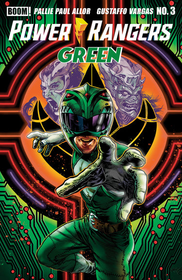 Power Rangers Green #3 Cvr A Main Dressed Harris