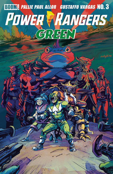 Power Rangers Green #3 Cvr B Variant Dressed Vargas