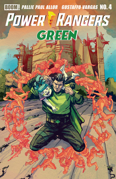 Power Rangers Green #4 Cvr B Variant Dressed Vargas