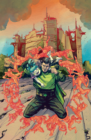 Power Rangers Green #4 Cvr E 1:10 Incv Foil Variant Full Art Foil Vargas