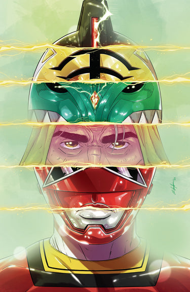 Power Rangers Green #4 Cvr F 1:20 Incv Variant Full Art Griffin