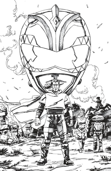 Power Rangers Green #5 Cvr J Unlimited Variant (Full Art, Vargas)