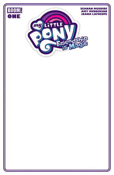 My Little Pony Friendship Is Magic 2026 #1 Cvr D Blank Sketch Variant