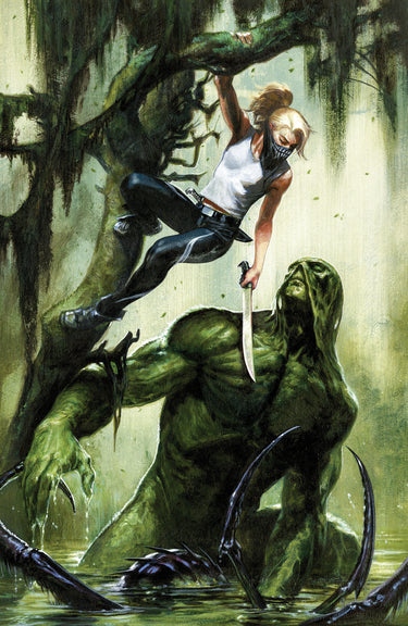 Swamp Thing Is Killing the Children #1 Cvr N 1:200 Incv Full Art Dell'otto