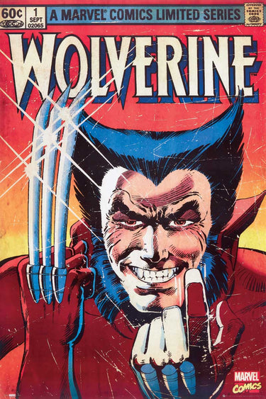 Wolverine Marvel 24x36 Poster: Individually Rolled & Labeled - State of Comics