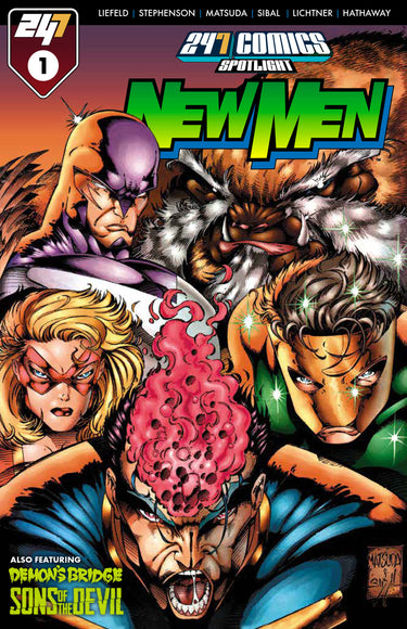 247 Comics Presents / Spotlight #1 Cvr E-Newmen
