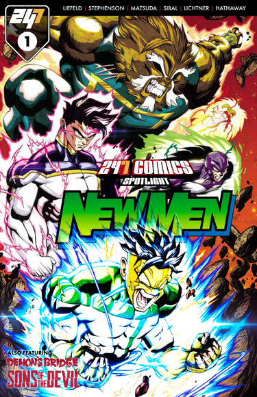 247 Comics Presents / Spotlight #1 Cvr F-Newmen Manga Var