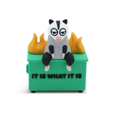 Sassy Statues - Opossum Dumpster Fire