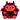 Colorful plush Mini Squishable Imp toy from Squishable, soft and huggable with detailed devilish features.